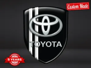 Toyota Auto Window Decals Max Resilient Elegant Pro Version